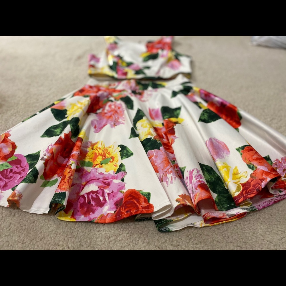 Formal Short Two Piece Dress